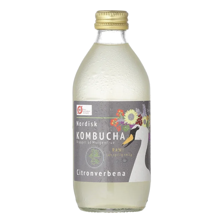Citronverbena kombucha