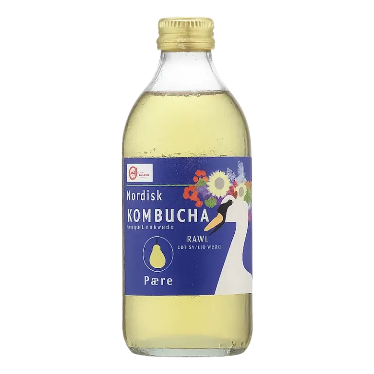 Nordisk kombucha med pære