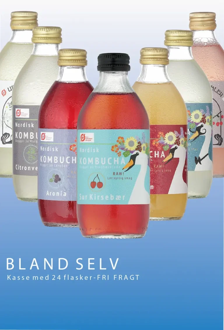 Bland selv kombucha 24 stk