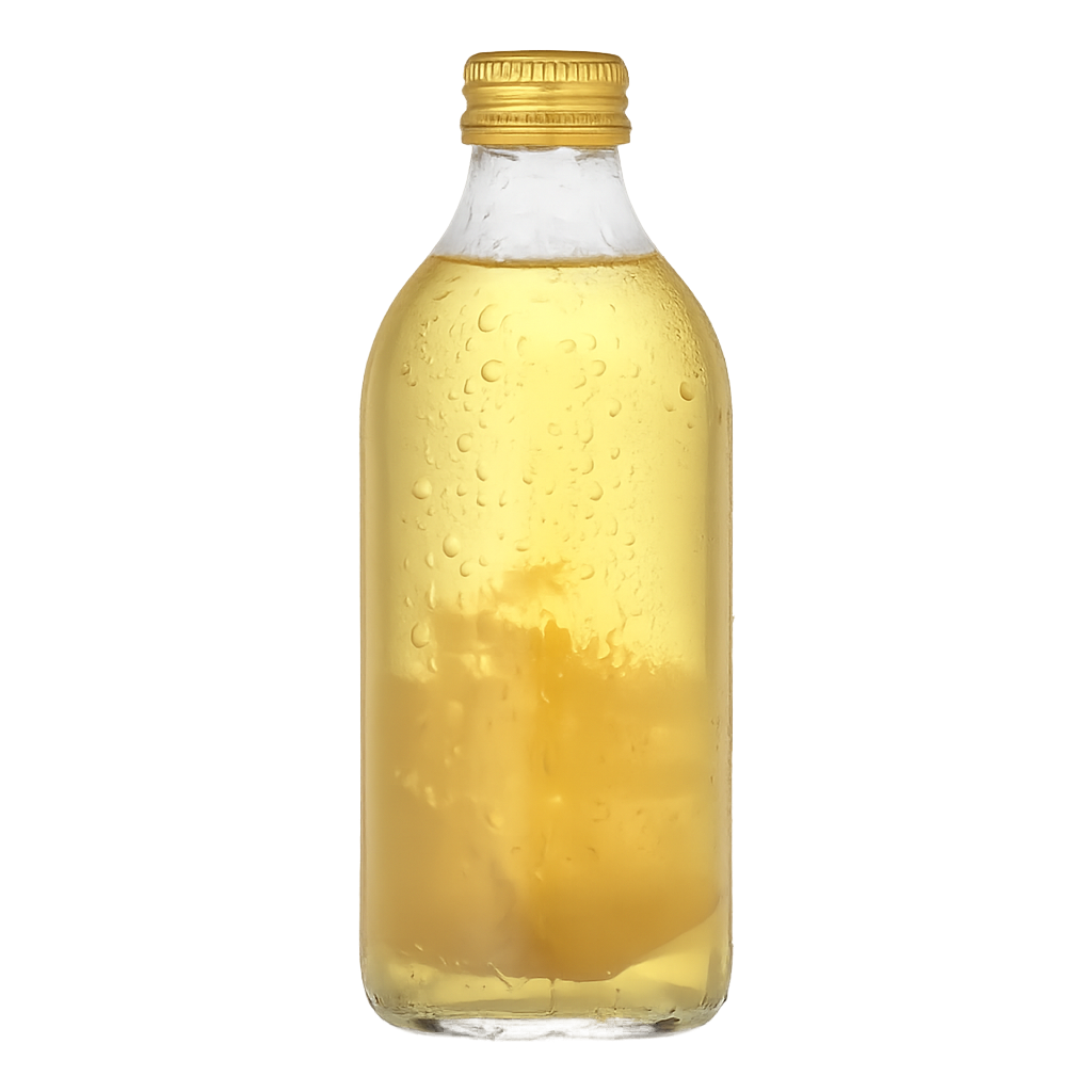 Økologisk kombucha SCOBY med moden startervæske